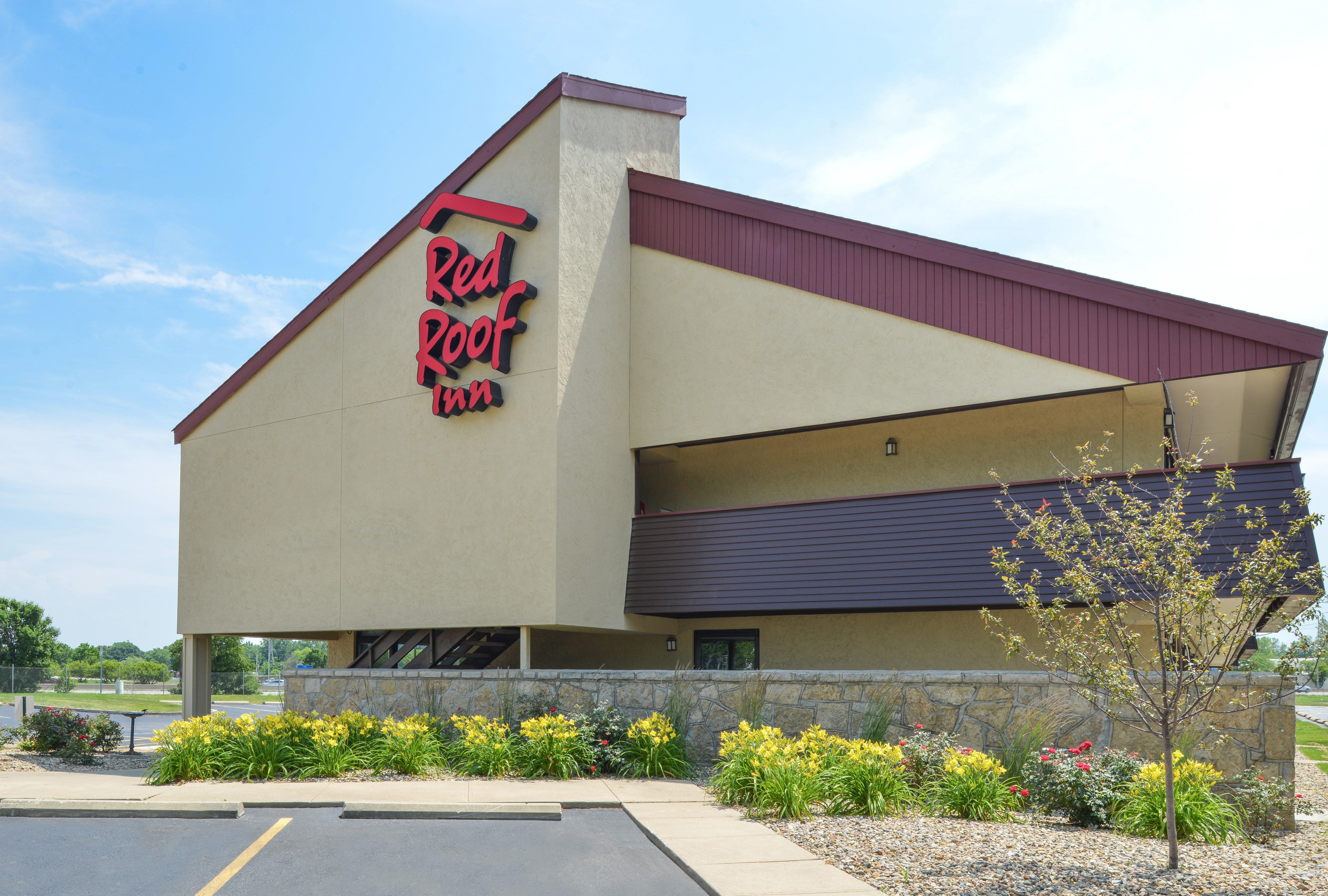 Red Roof Inn Champaign - University Exterior foto
